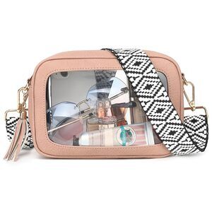 1513 Clear Crossbody Bag Stadium Approved - Waterproof Clear Purses Stadium
